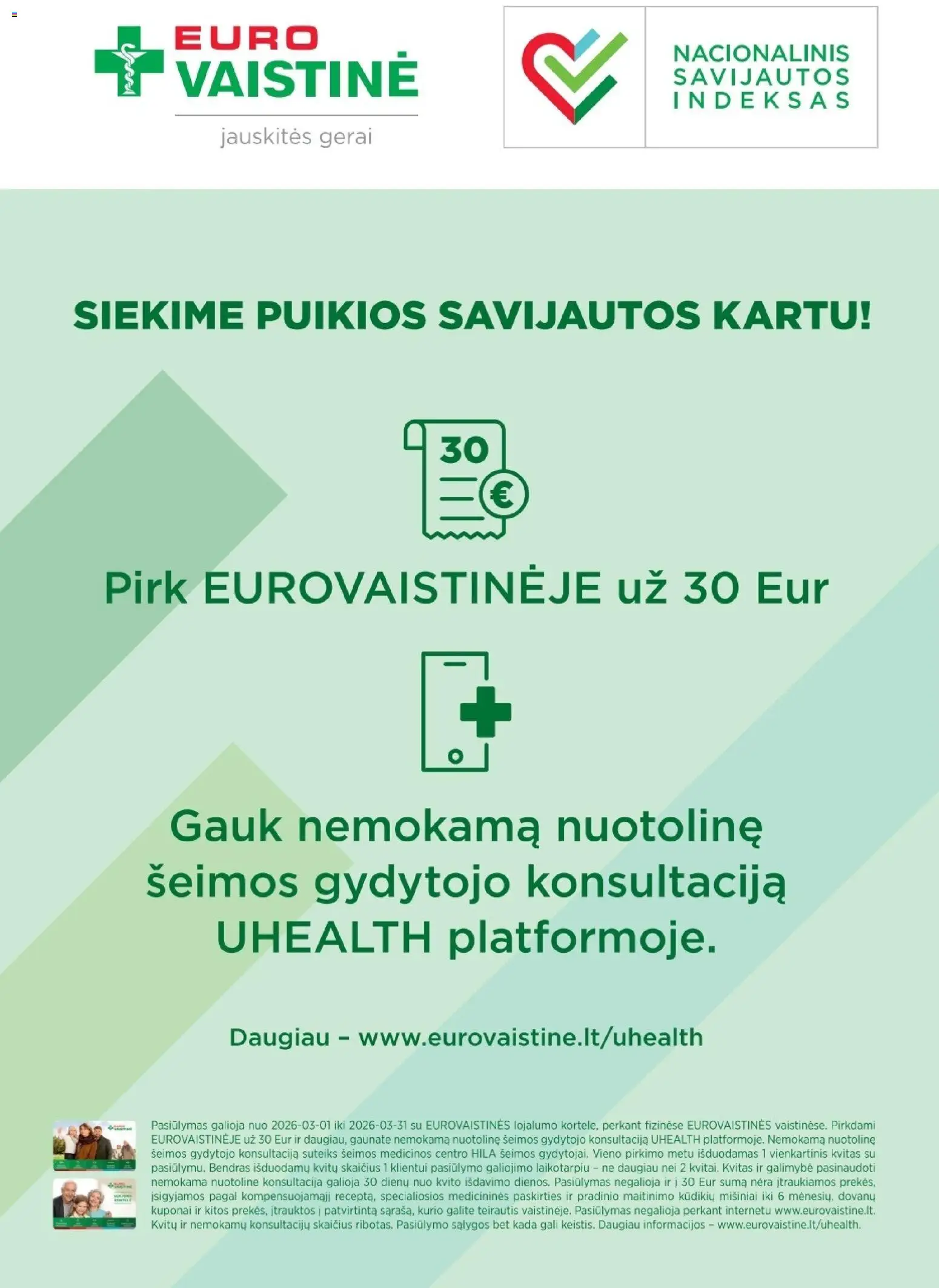 EUROVAISTINĖ akcijos nuo 2026.03.01 | Puslapis: 4 | Prekių: Bendras