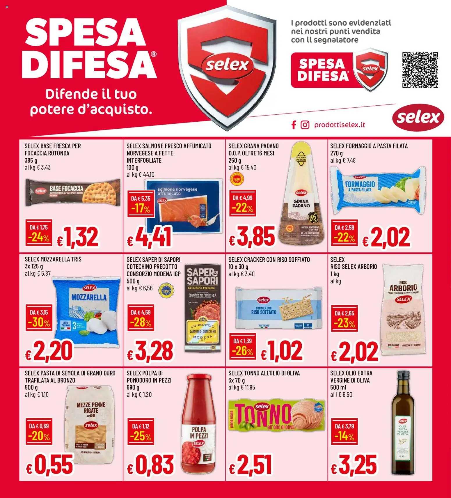 Volantino Galassia del 02/11/2026 | Pagina: 18 | Prodotti: Salmone, Salmone fresco, Pinne, Cracker