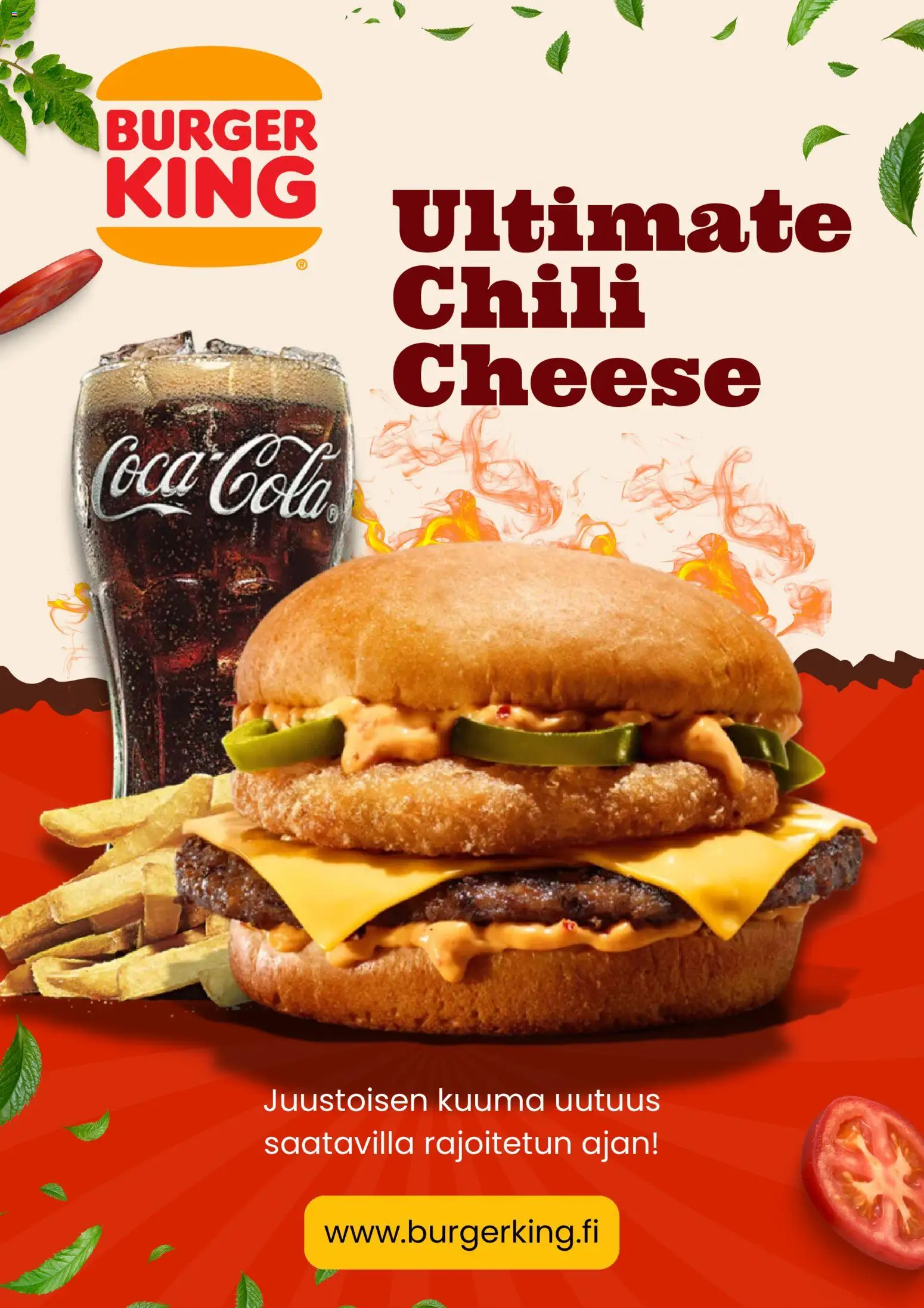 Burger King tarjoukset – voimassa 05/10/2026 alkaen | Sivu: 1 | Tuotteet: Chili