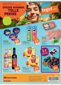 Tegut Prospekt ab 27.07.2026 gültig | Seite: 3 | Produkte: Limette, Rhabarber, Pringles, Ramazzotti