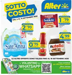 Anteprima del volantino Alter Discount volantino valido a partire dal 04/09/2026