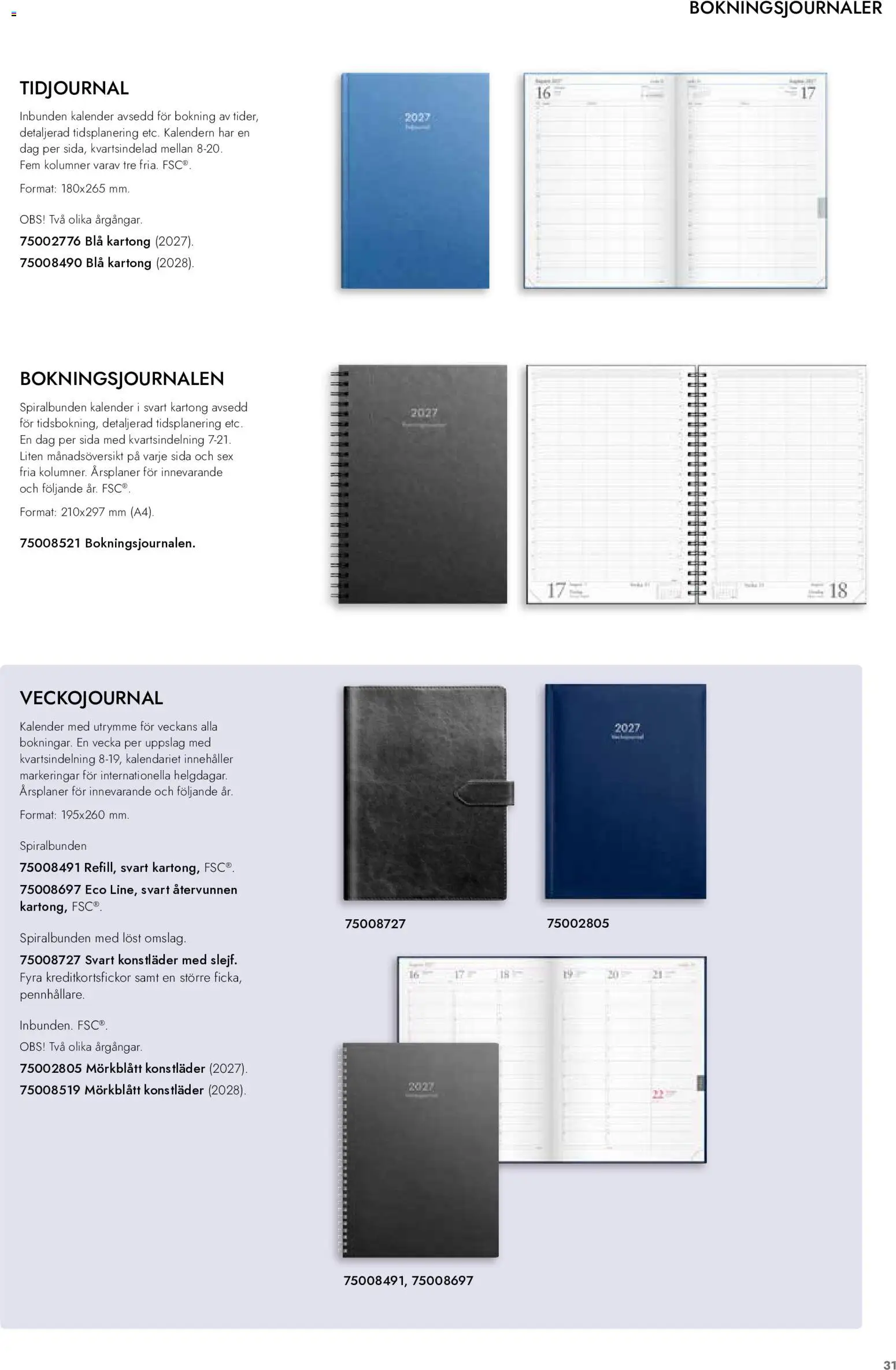 Lyreco reklamblad aktuell från 01/09/2026 | Sida: 32 | Produkter: Kartong, Kalender