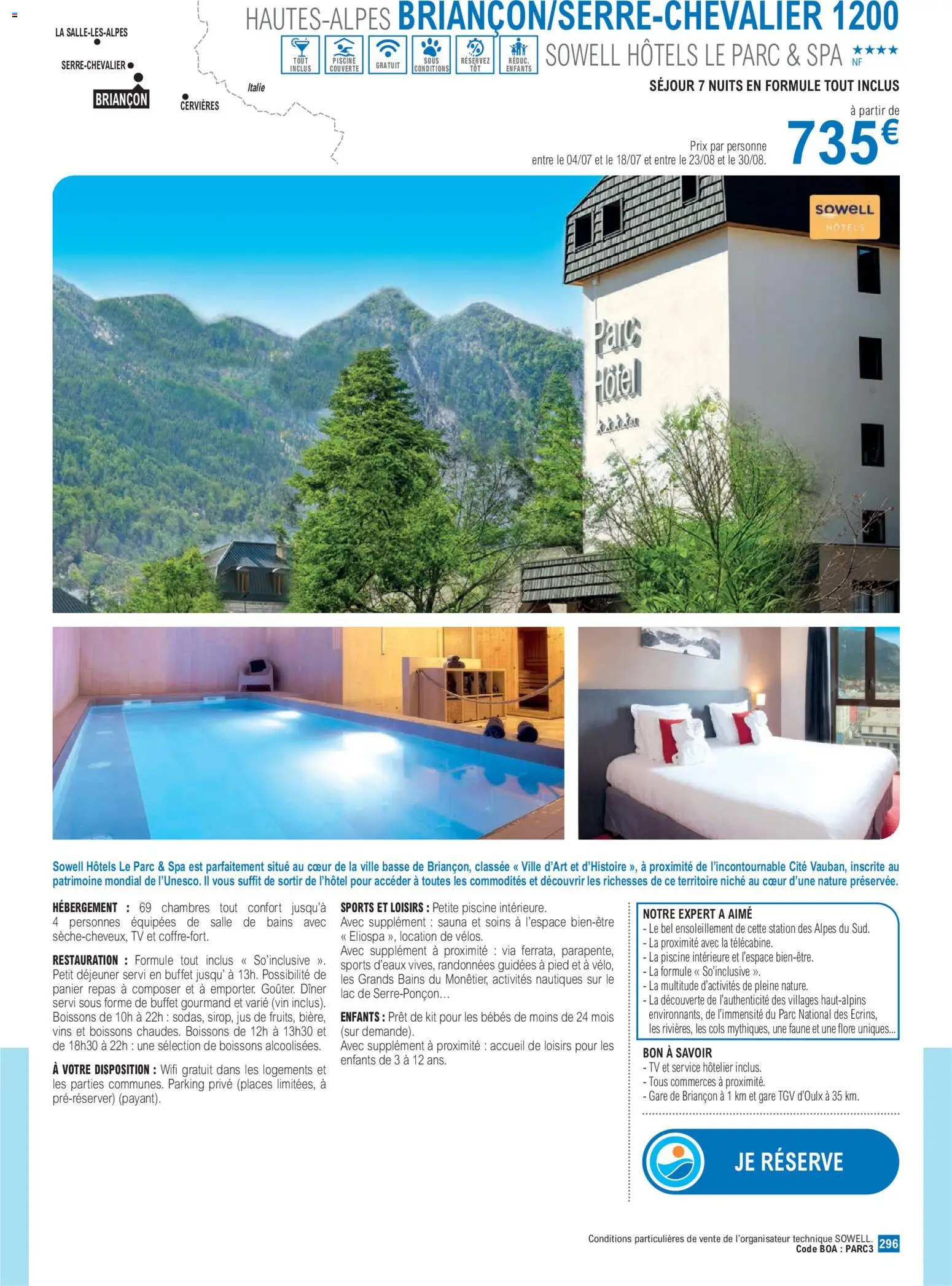 {H1} | Page: 296 | Produits: Boissons, Panier, Piscine, Jus