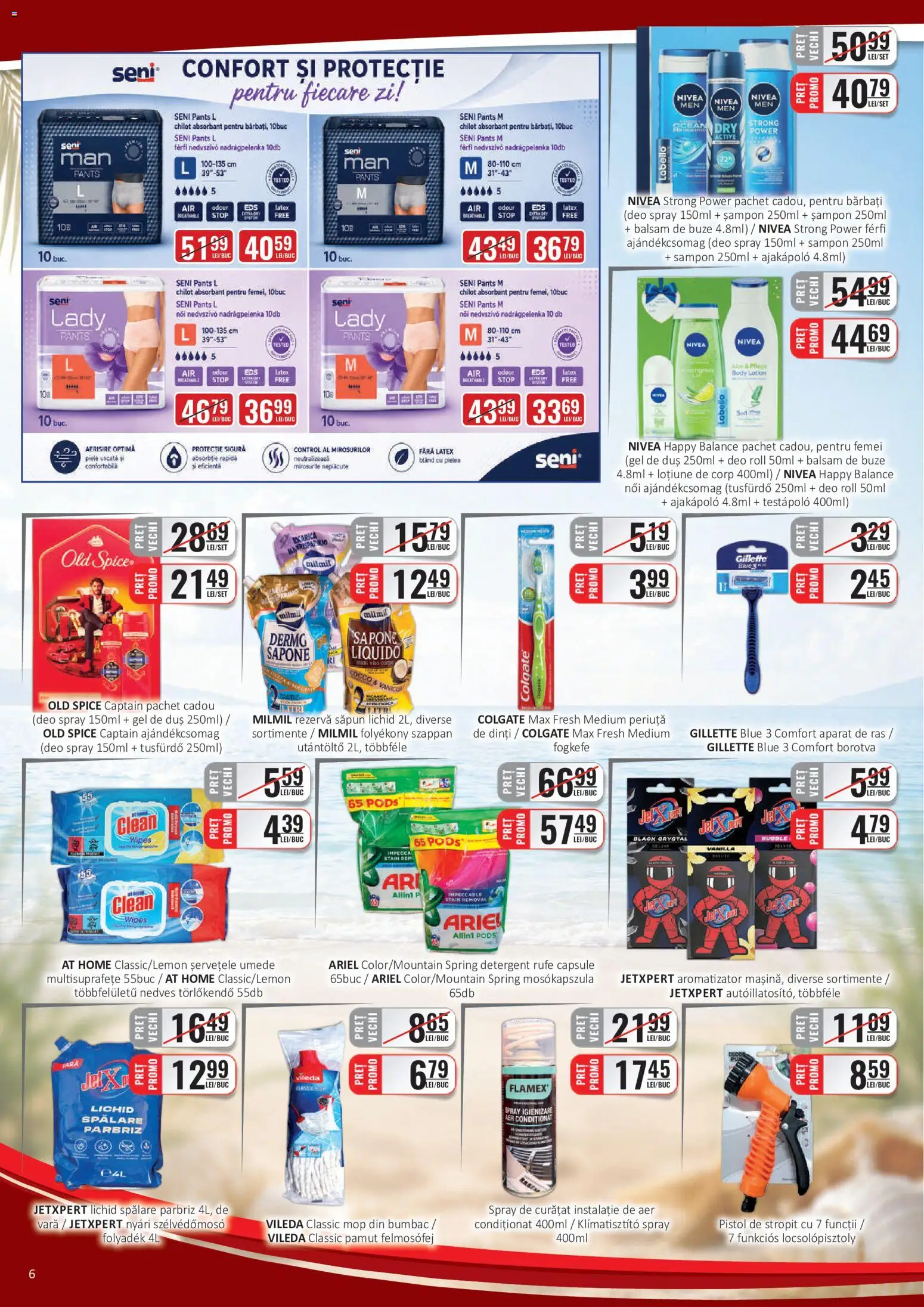 Noul catalog CBA – valabil de la 01.08.2026 | Pagină: 6 | Produse: Pomelo, Aparat De Ras, Balsam, Săpun