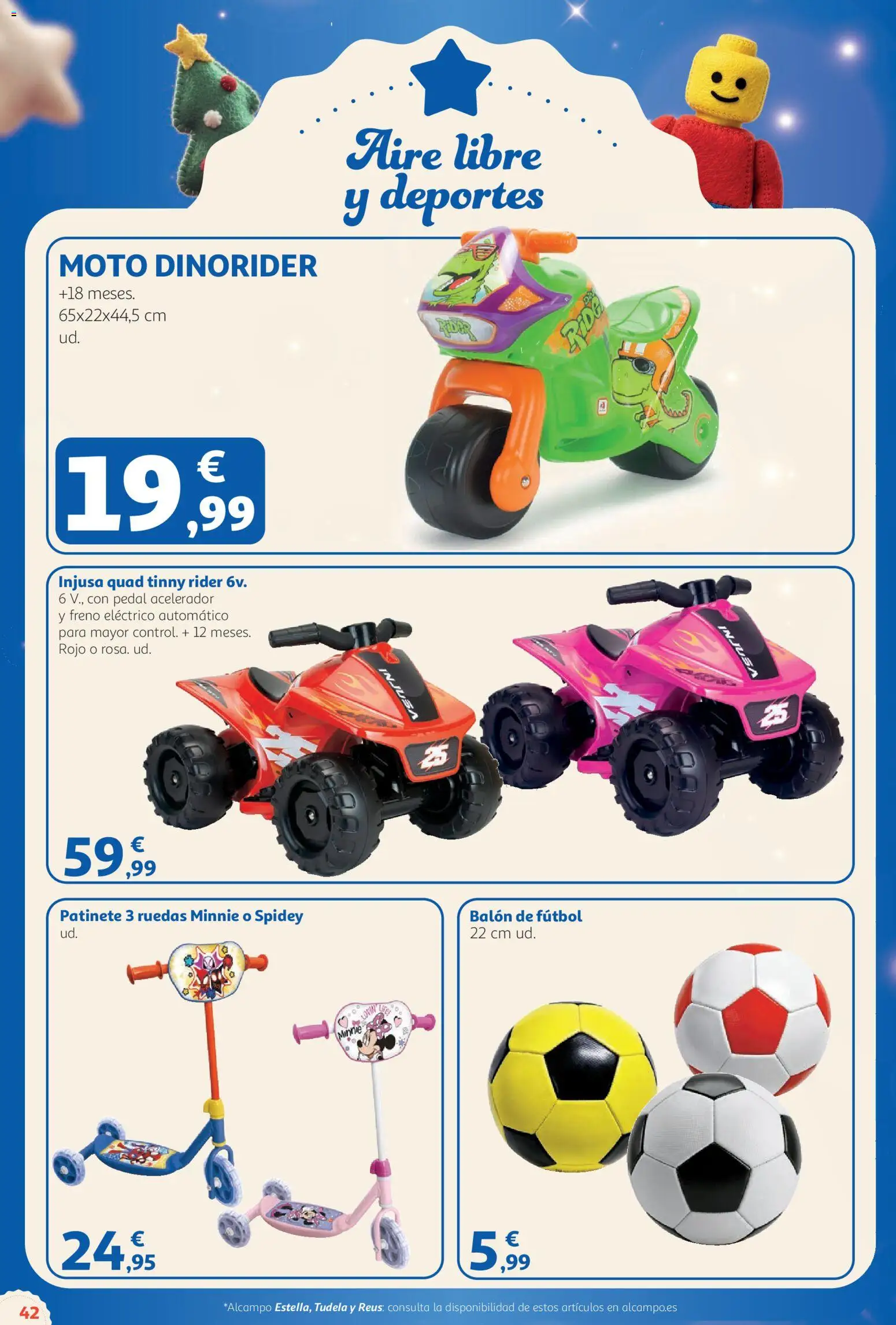 Alcampo Catálogo Juguetes Superstore │ válido desde el 03/11/2026 | Página: 42 | Productos: Patinete