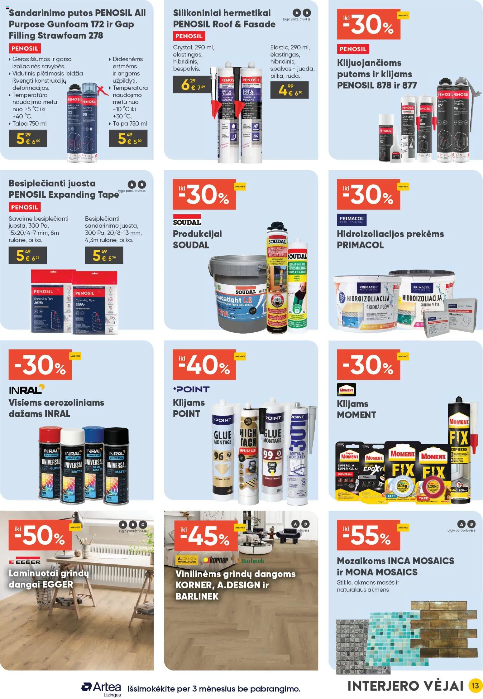 MOKI VEŽI akcijos nuo 2026.04.02 | Puslapis: 13 | Prekių: Putos