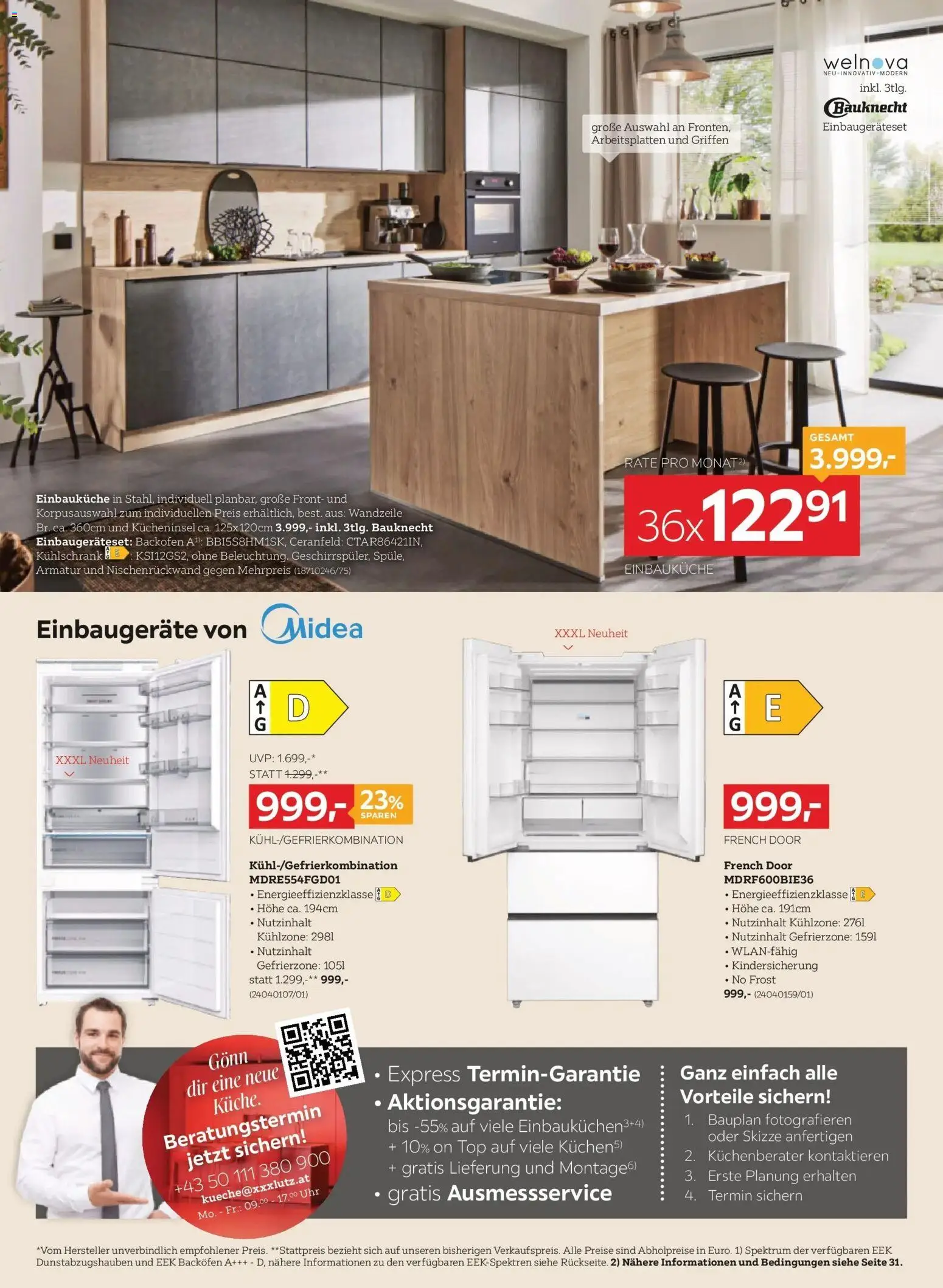XXXLutz Hauptprospekt von 29.09.2026 - Aktuelle Angebote | Seite: 26 | Produkte: Uhr, Kühlschrank