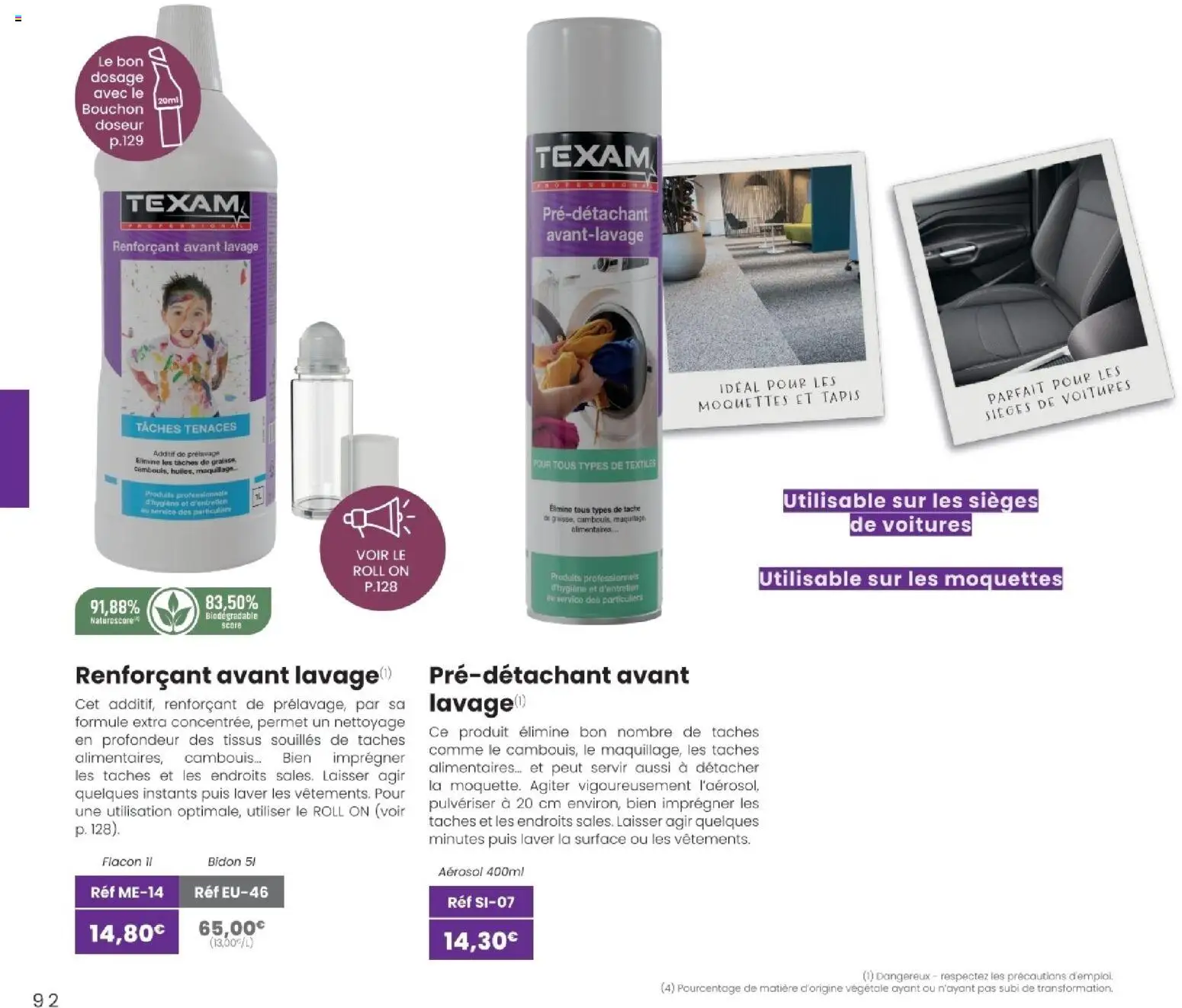 {H1} | Page: 92 | Produits: Maquillage, Tapis