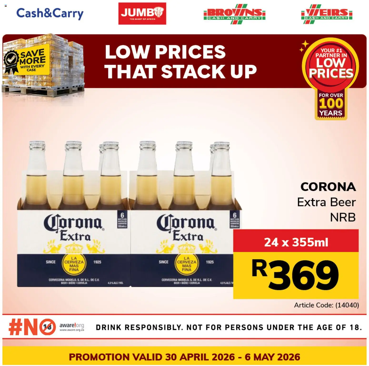New Jumbo catalogue – valid from 30.04.2026 | Page: 6 | Products: Case, Beer