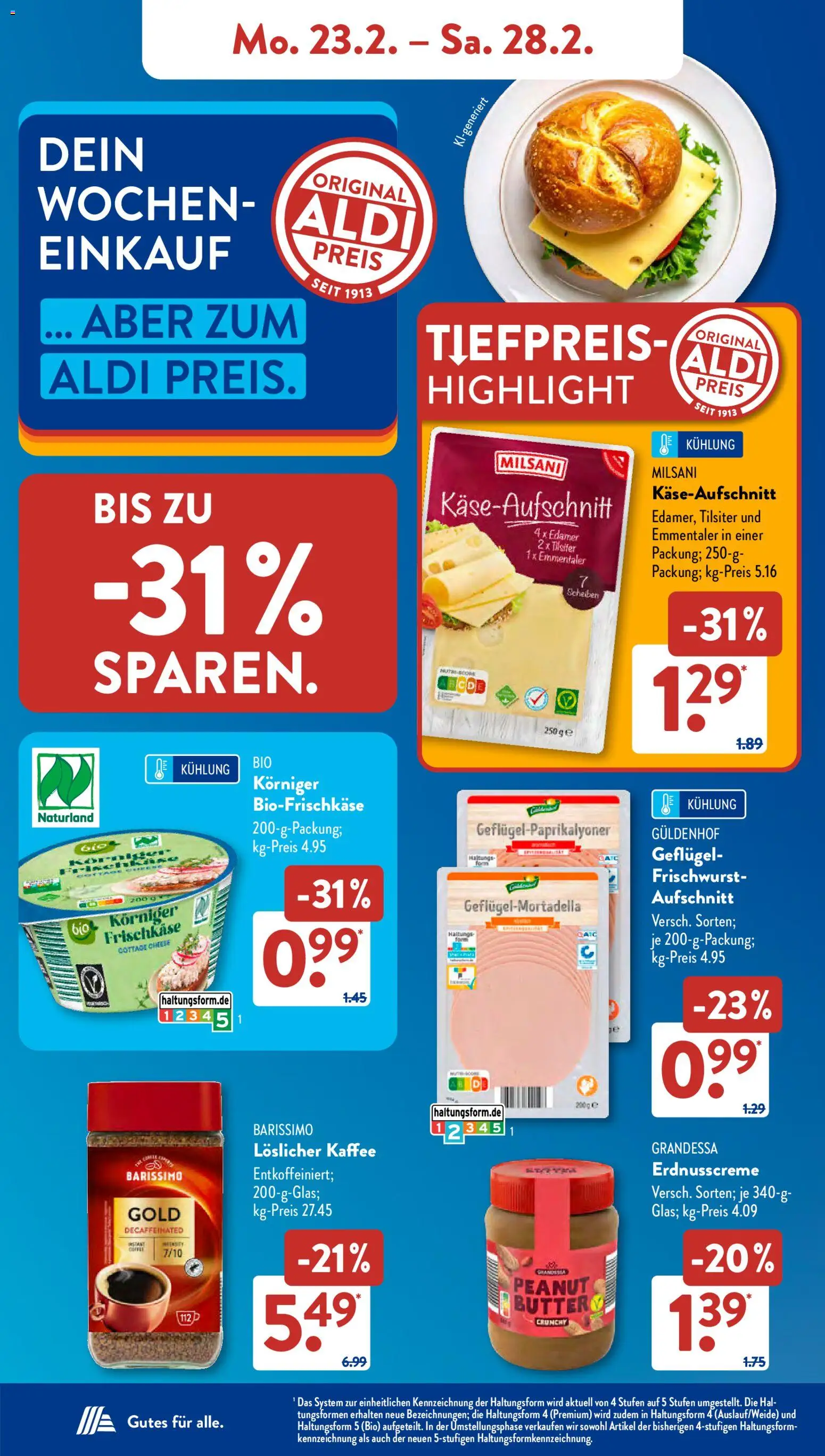 Aldi Süd Prospekt 	 – gültig ab 23.02.2026 | Seite: 6 | Produkte: Kissen, Teppich, Wandleuchte, Home creation