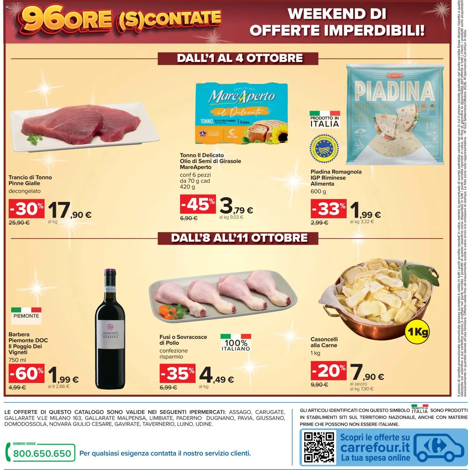 Volantino Carrefour del 29/09/2026 | Pagina: 48