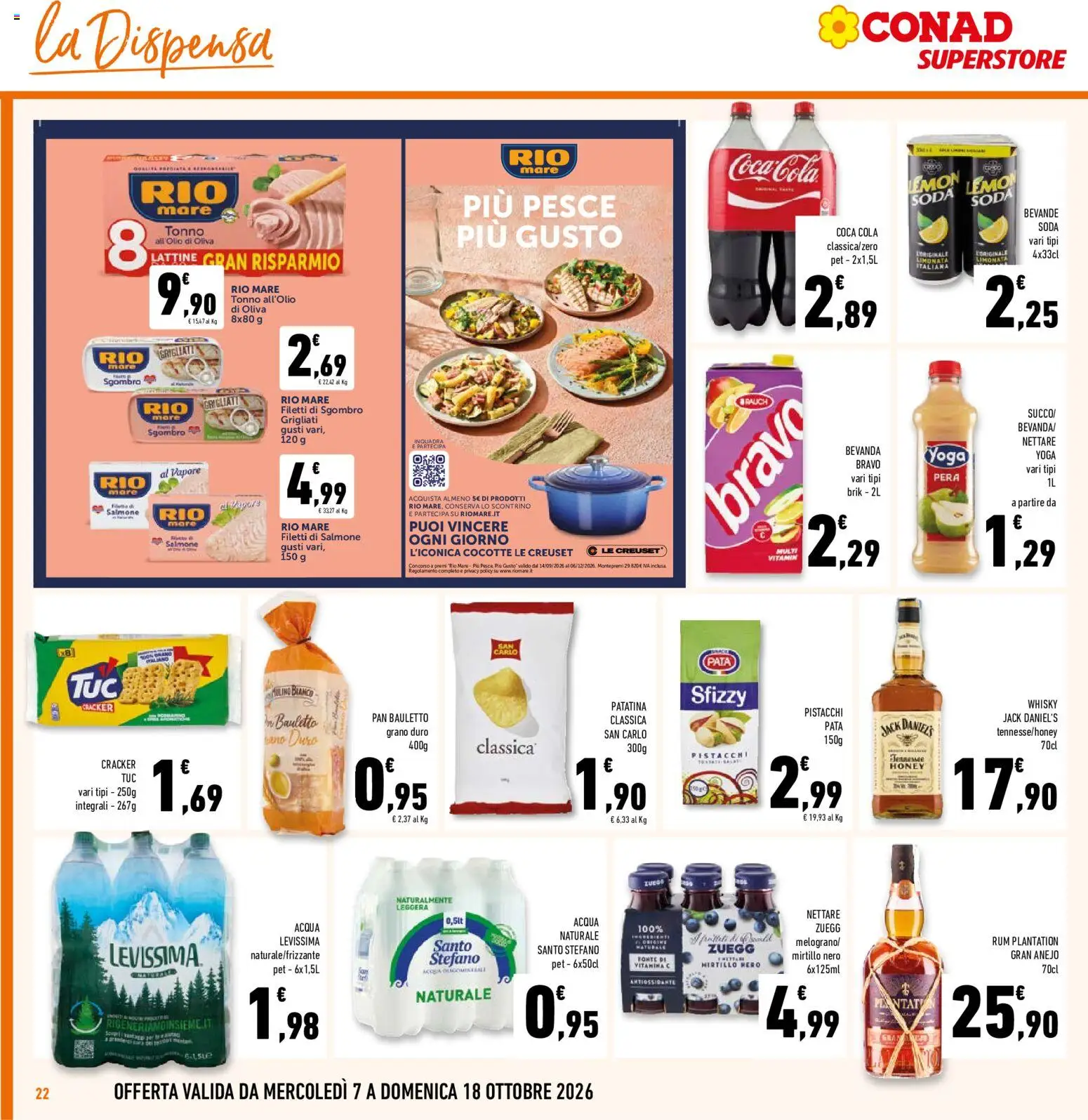 Volantino Conad del 07/10/2026 | Pagina: 22