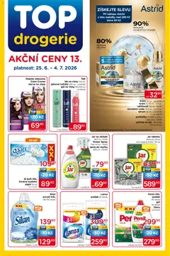 Náhled letáku Top drogerie leták od 25.06.2026