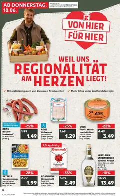 Kaufland Prospekt Burgthann ab 15.06.2026 gültig