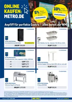 Metro Online: Alles für die WM Vorbereitung ab 04.05.2026 gültig