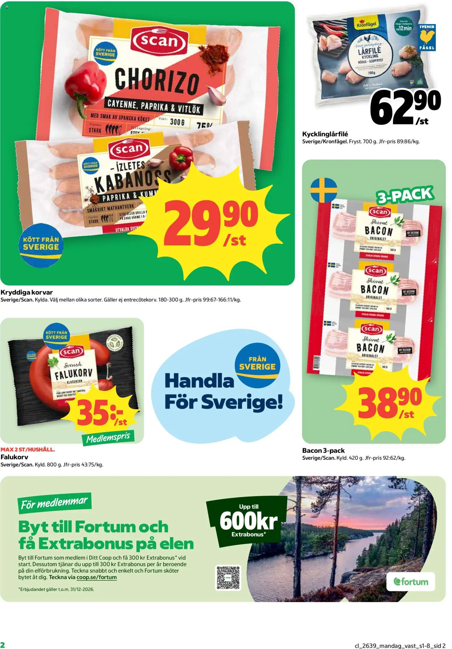 Coop reklamblad aktuell från 21/09/2026 | Sida: 2
