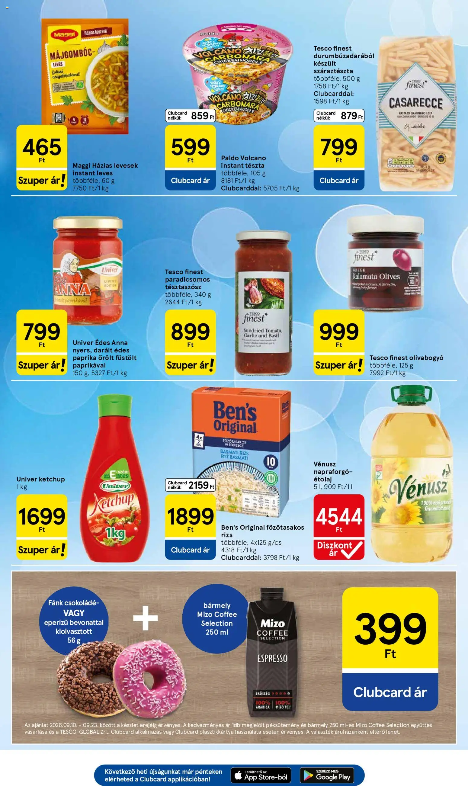 Tesco akciós ujság - amely érvényes a következő dátumtól: 2026.09.10. | Oldal: 21