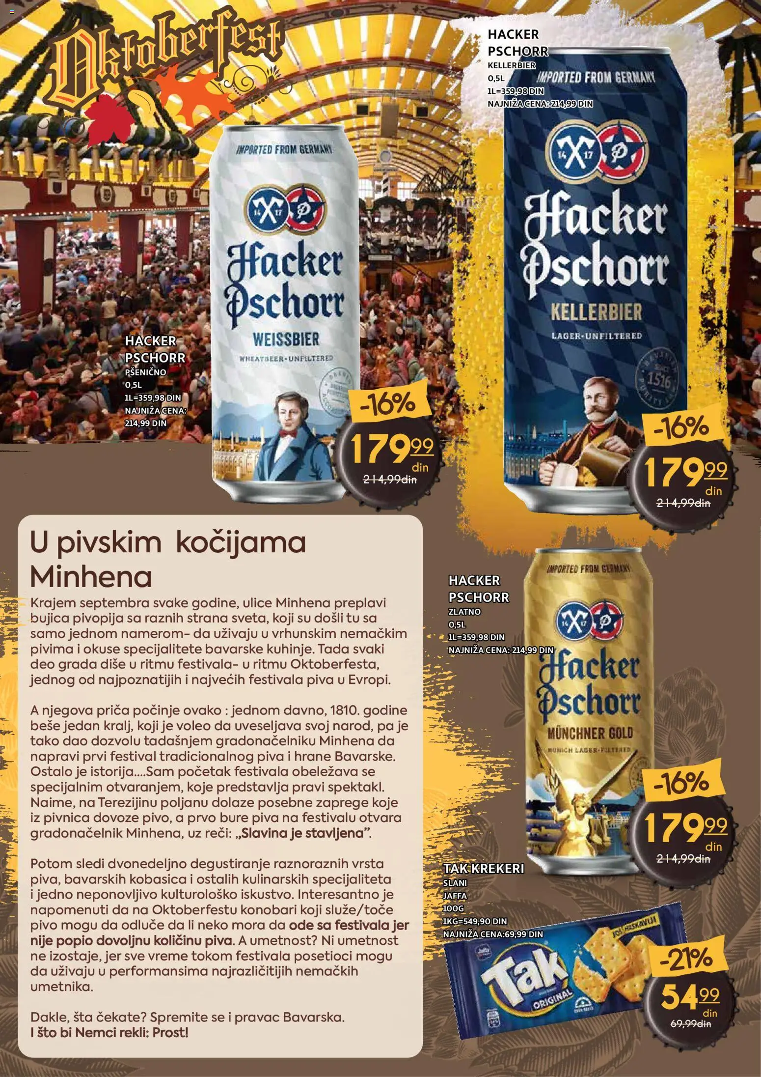 Roda katalog - važi od 12.10.2026 | Strana: 15 | Proizvode: Bure piva, Sto, Bure, Pivo