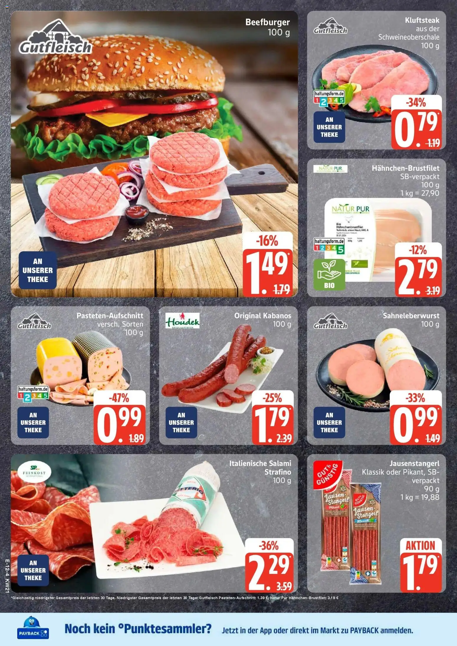 Edeka Prospekt Stralsund – gültig ab 17.05.2026 | Seite: 13 | Produkte: Theke, Salami
