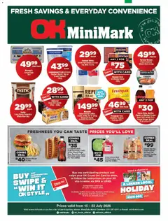 OK Foods specials catalogue – valid from 15/07/2026