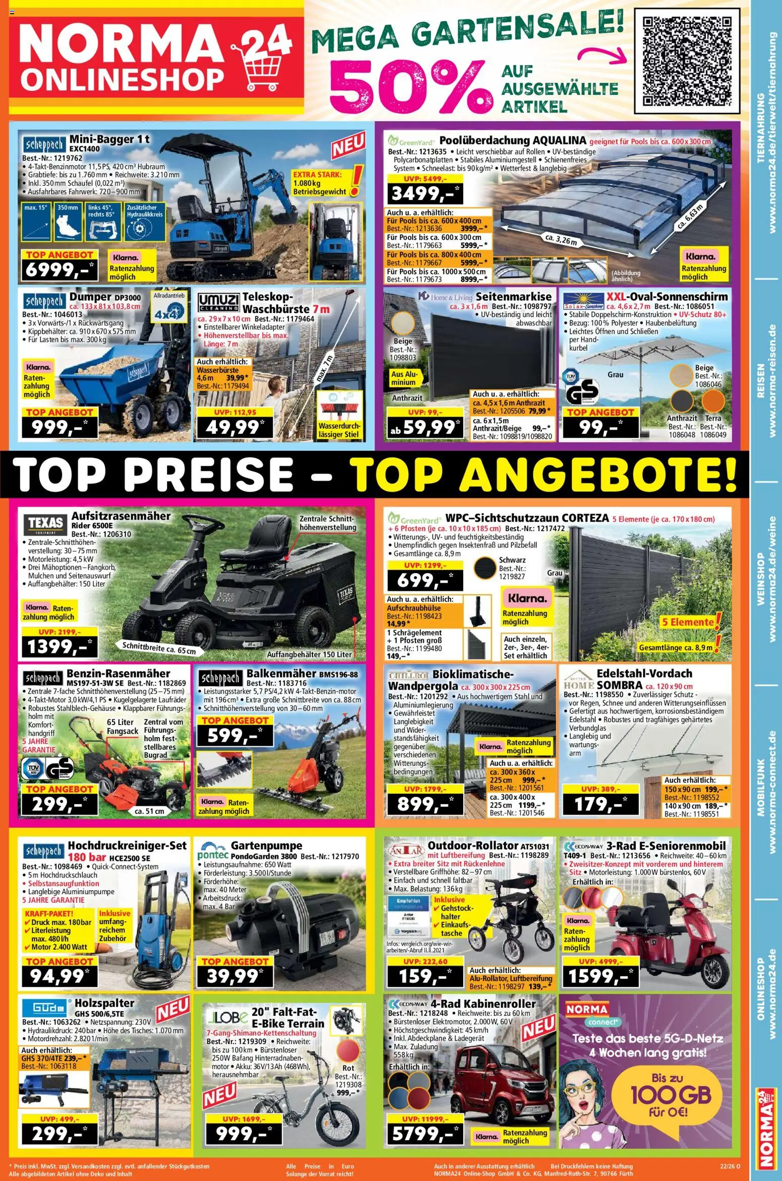 Norma Prospekt 	 – gültig ab 26.05.2026 | Seite: 18 | Produkte: Top, Tasche, Ladegerät