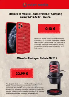 Svijet medija Katalog - Pregled kataloga iz trgovine Svijet medija, vrijedi od 01.10.2026 | Stranica: 3 | Proizvodi: Audio, Mikrofon