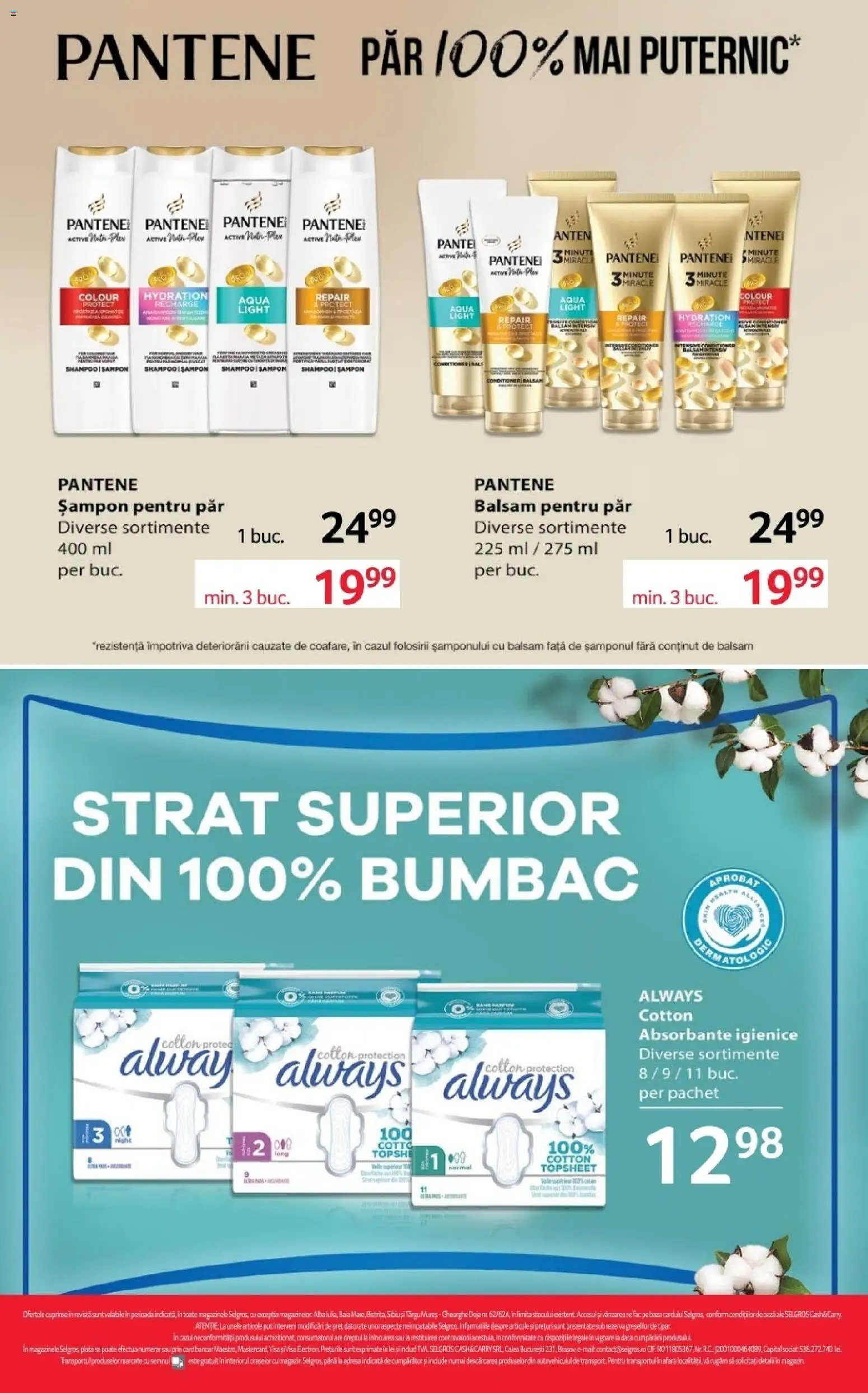 Noul catalog Selgros – valabil de la 30.10.2026 | Pagină: 26 | Produse: Alba, Active, Balsam, Aqua