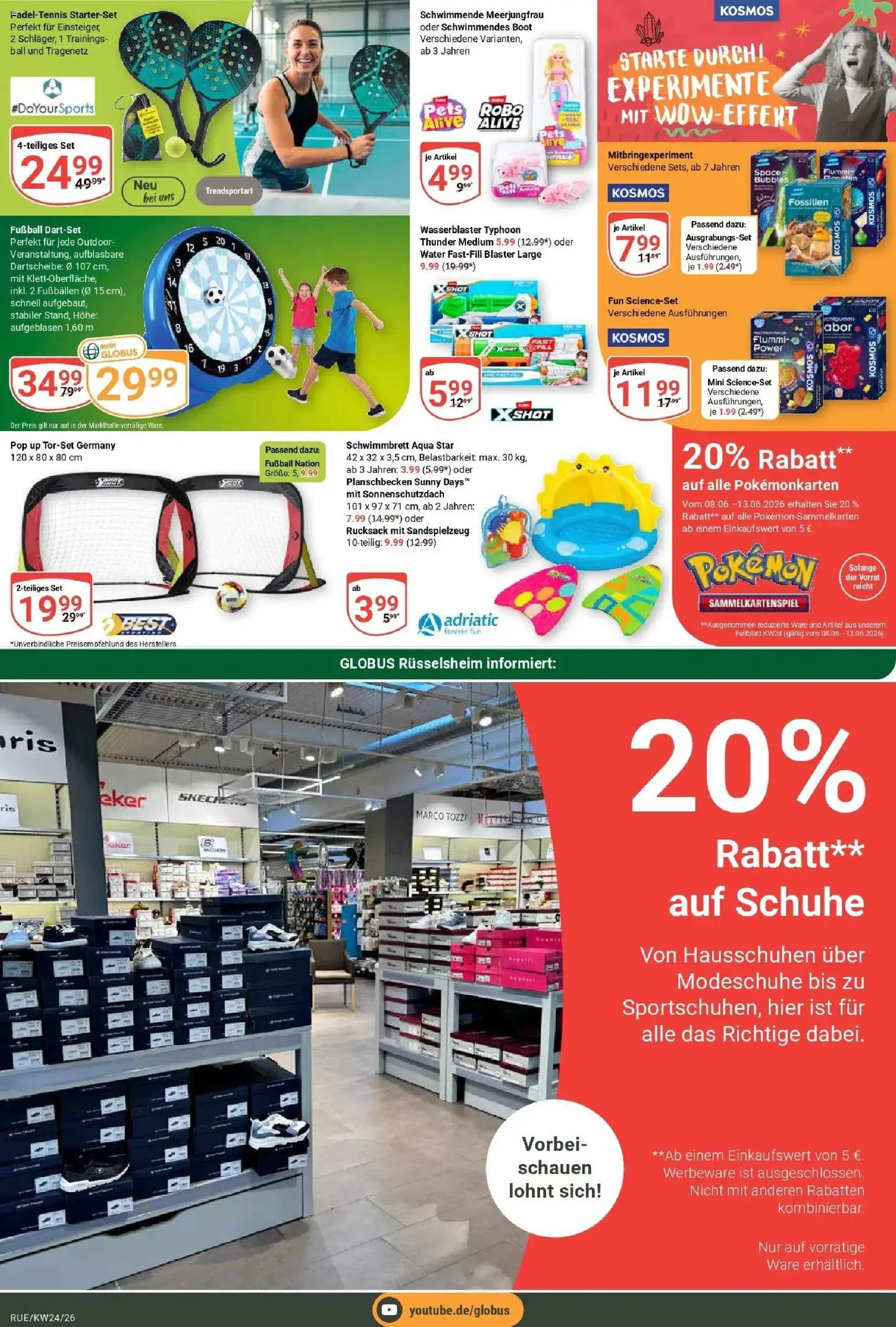 Globus Prospekt Rüsselsheim – gültig ab 08.06.2026 | Seite: 27 | Produkte: Fußball, Rucksack