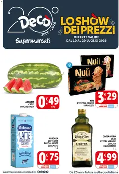 Anteprima del volantino Decò volantino valido a partire dal 10/07/2026