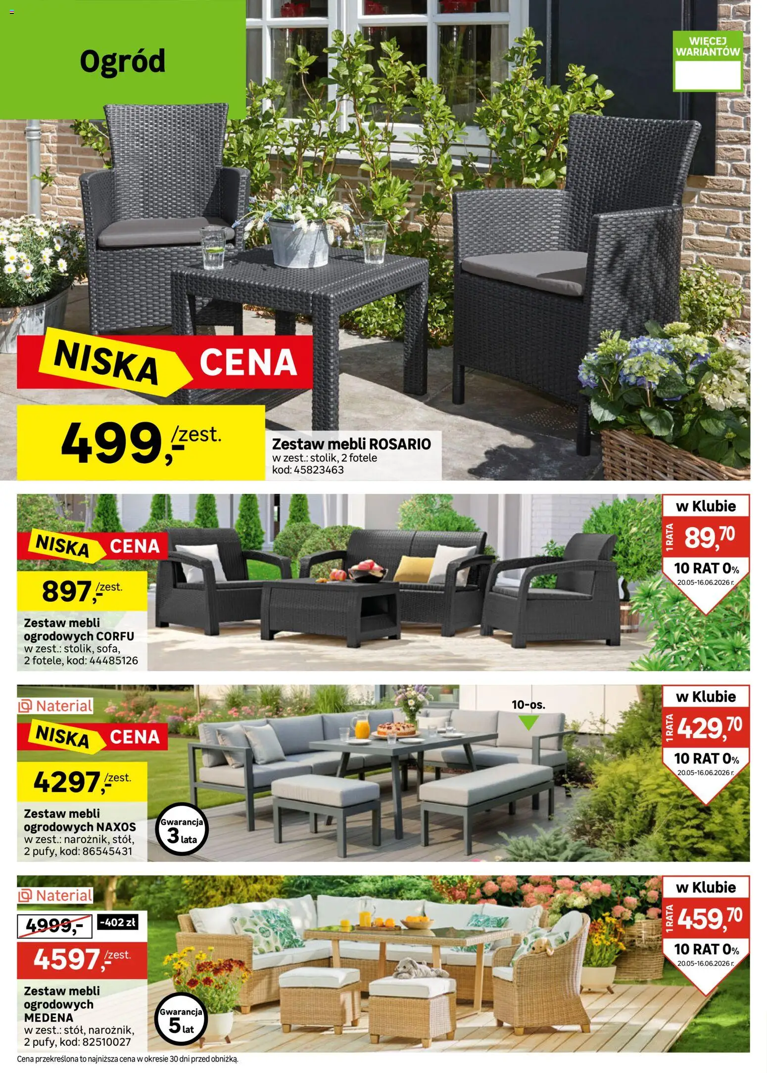 Leroy Merlin gazetka od 20.05.2026 | Strona: 2 | Produkty: Sofa