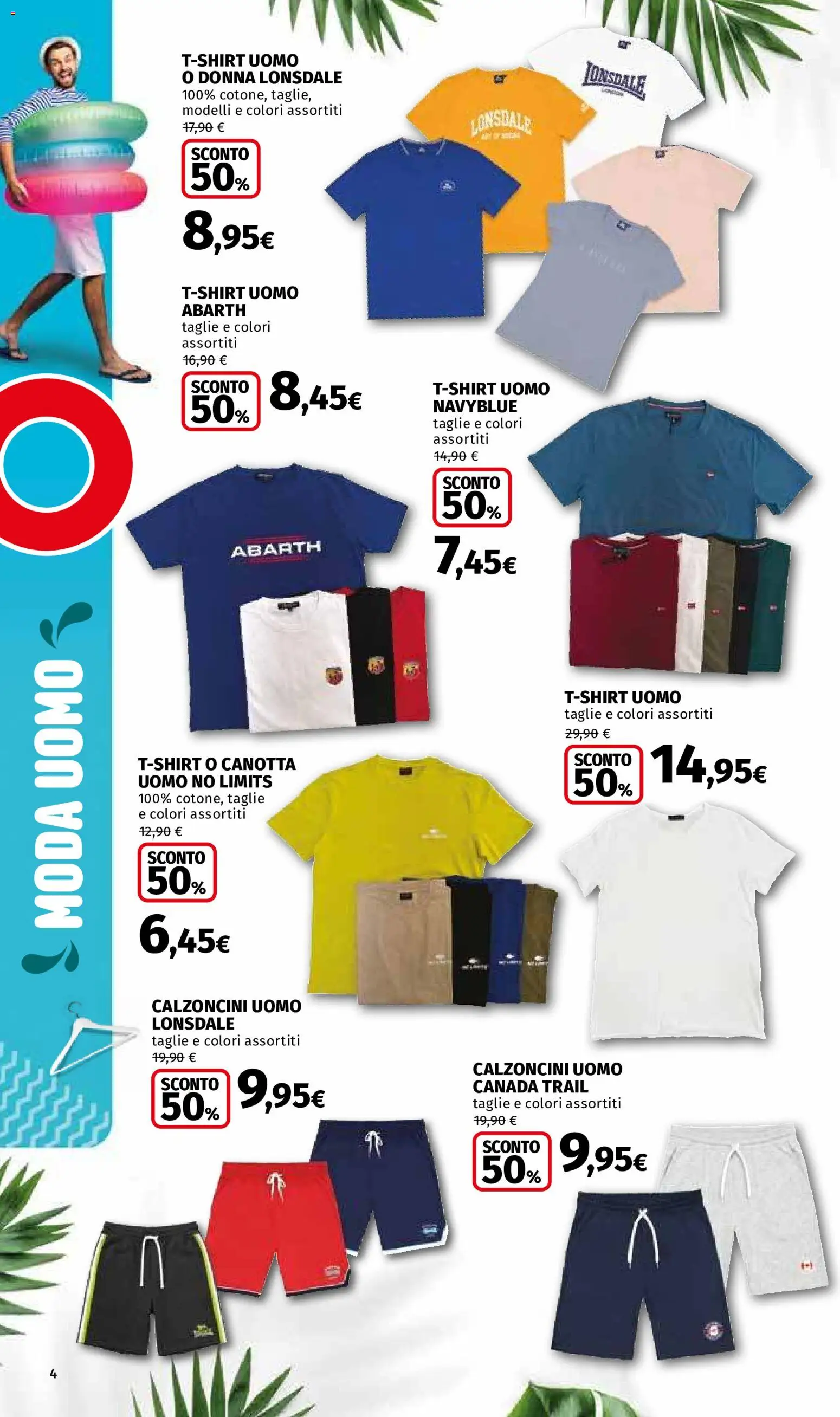 Volantino Ipercoop del 04/07/2026 | Pagina: 4 | Prodotti: Canotta