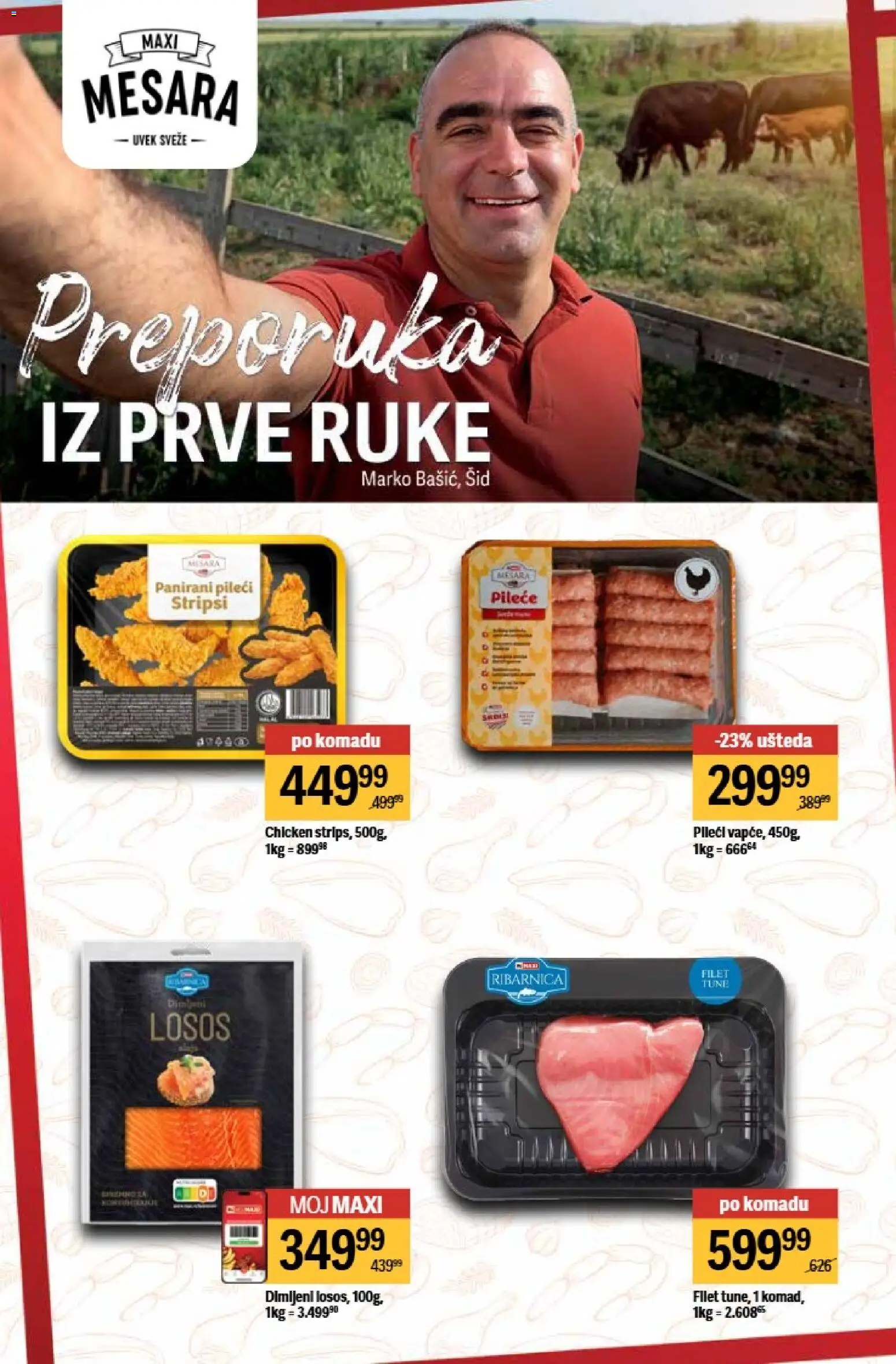 Maxi katalog - važi od 07.05.2026 | Strana: 12 | Proizvode: Losos