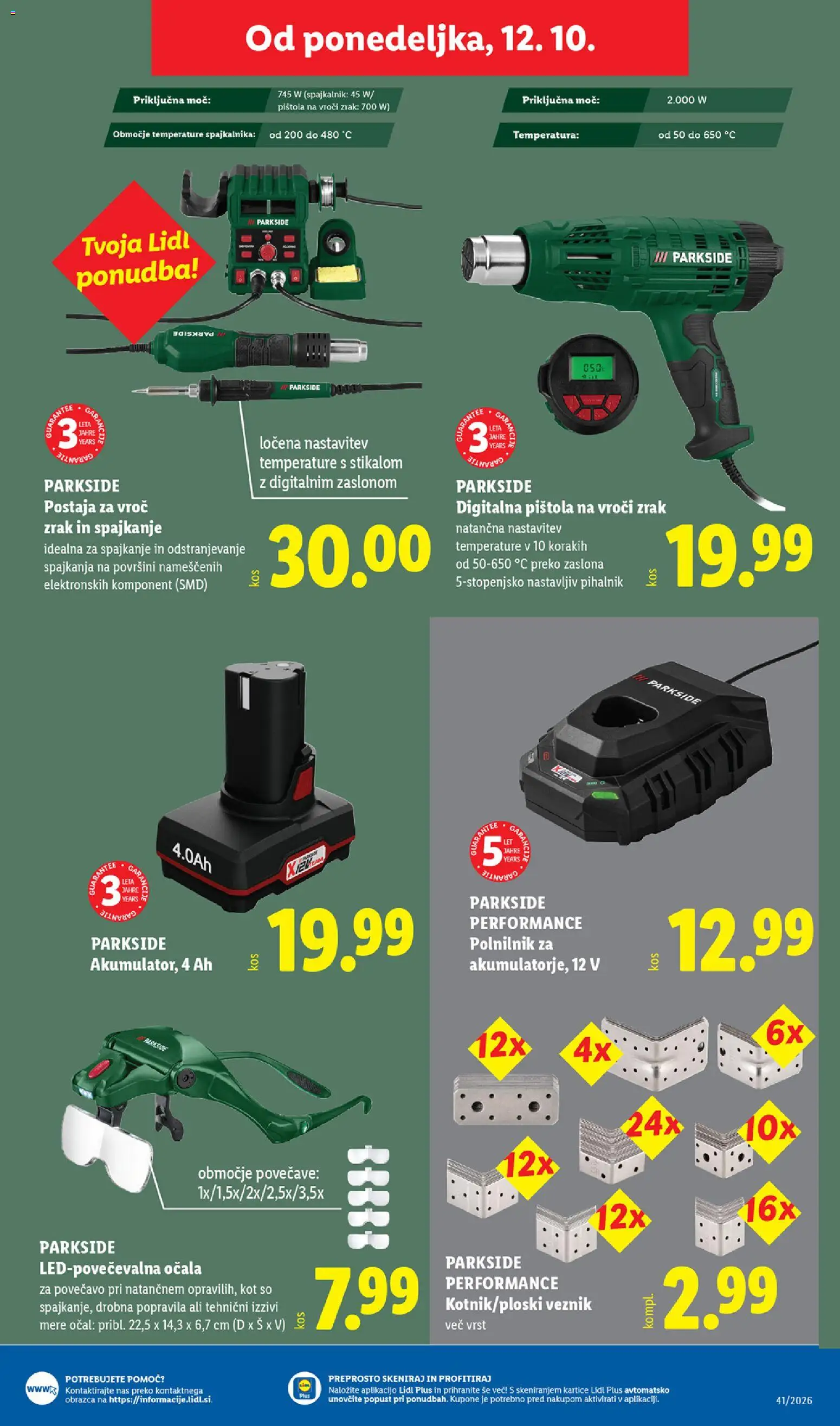 Novi Lidl katalog ponudbe – veljaven od 08.10.2026 | Stran: 61