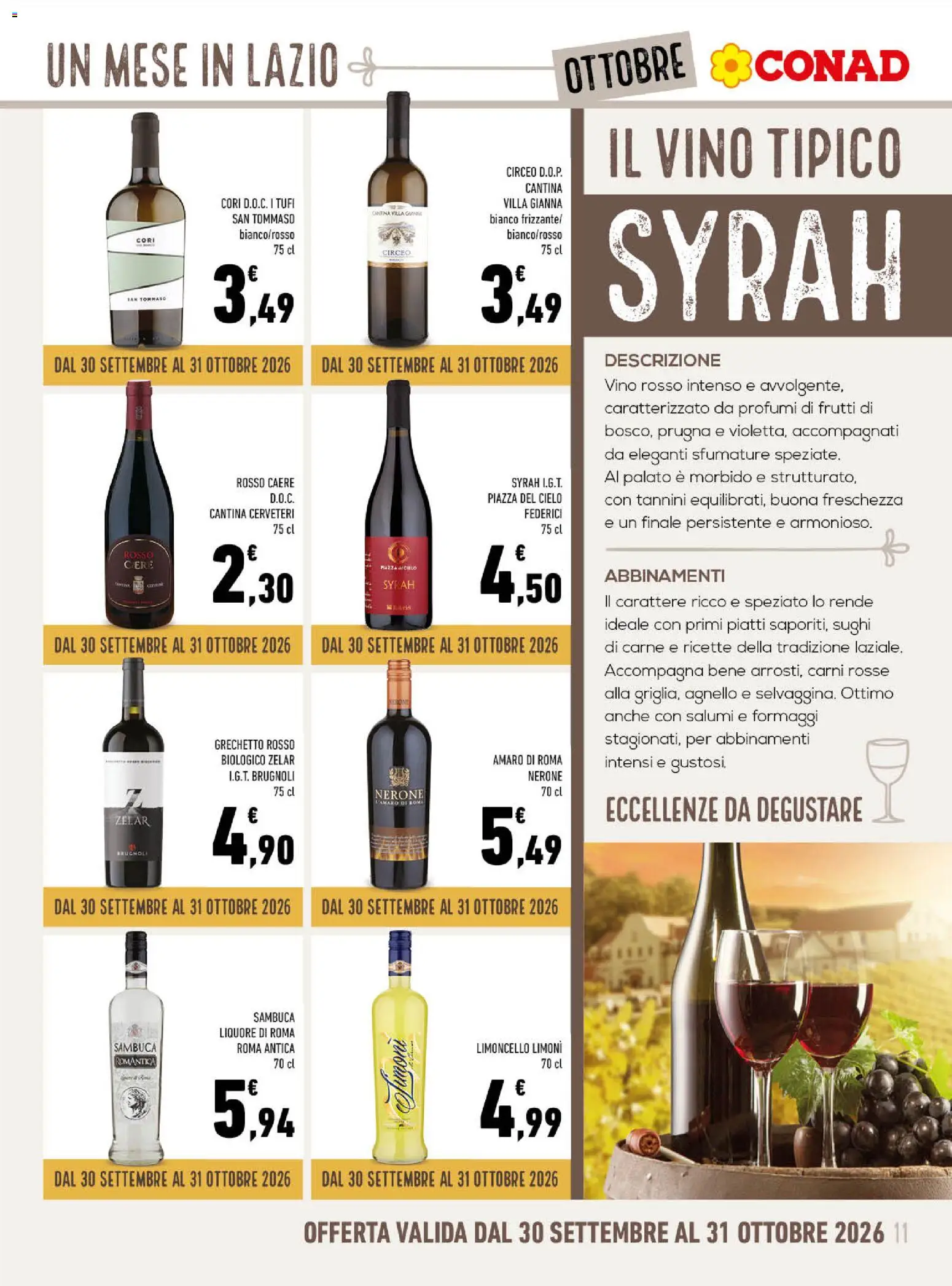 Volantino Conad del 30/09/2026 | Pagina: 11