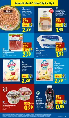 Pré-visualização MILBONA Bebida de Chocolate com Proteína, Bebida de Chocolate com Proteína Emb. 350 g válido de 11.05.2026 | Página: 27