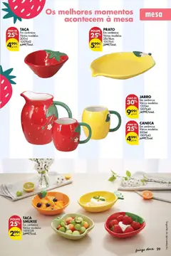 Pré-visualização Pingo Doce Bazar Verão 2 válido de 30/06/2026 | Página: 29 | Produtos: Caneca, Mesa