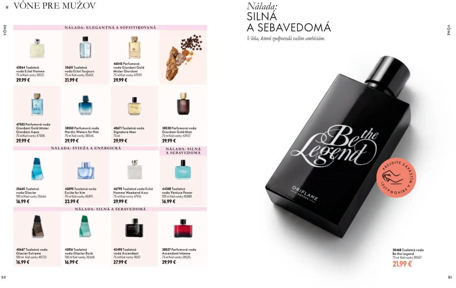 Nové Oriflame akcie – leták je platný od 11.11.2026 | Strana: 26 | Produkty: Toaletná voda, Voda