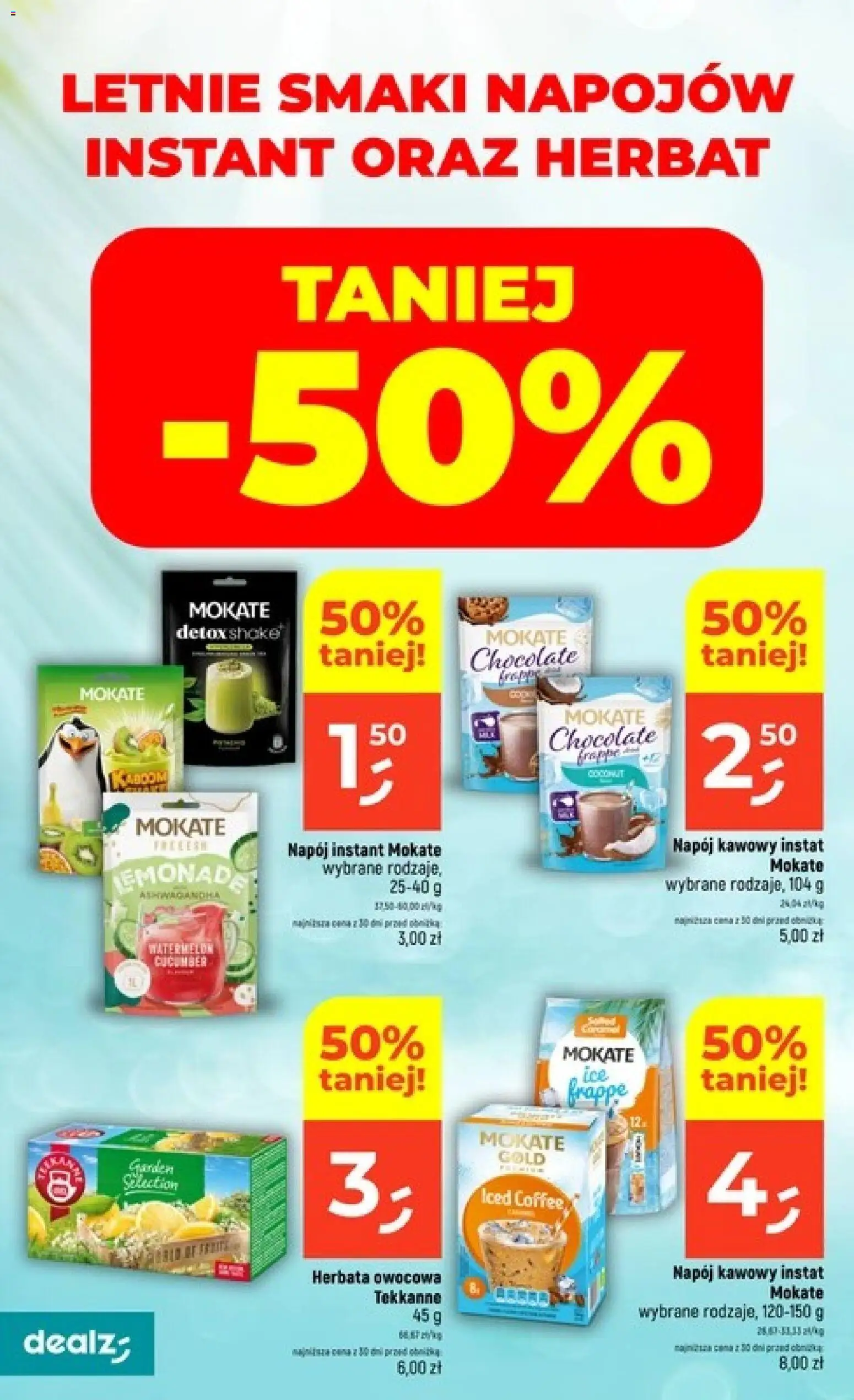 Dealz gazetka od 03.09.2026 | Strona: 54 | Produkty: Herbata owocowa, Napój kawowy, Herbata