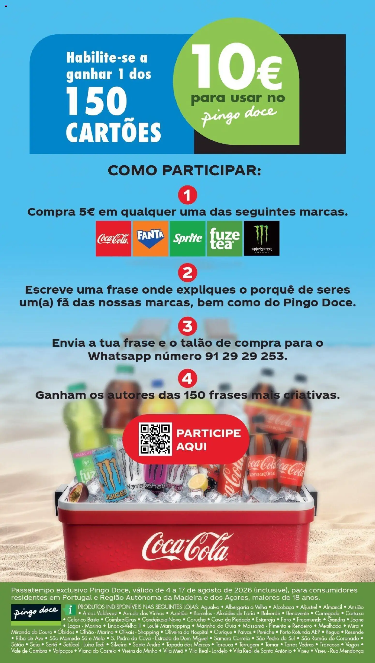Pingo Doce Especial Bebidas │ válido de 04/08/2026 | Página: 8 | Produtos: Fanta, Pimenta, Açúcar