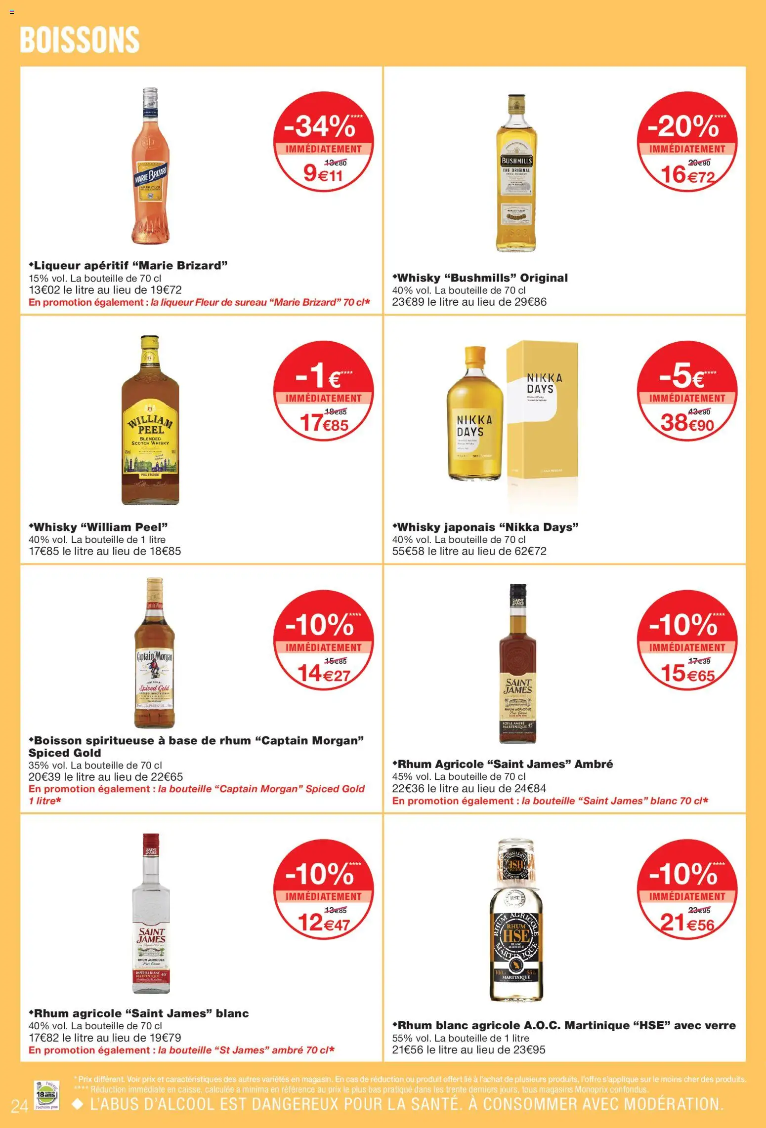 {H1} | Page: 24 | Produits: Whisky, Liqueur, Captain Morgan, Whisky japonais