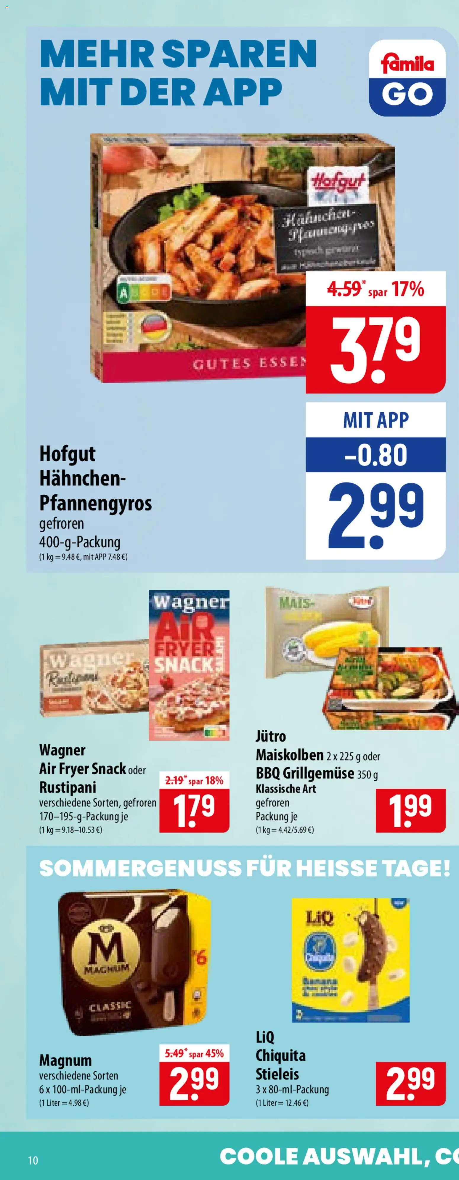 Famila Prospekt – gültig ab 13.07.2026 | Seite: 18 | Produkte: Hahnchen