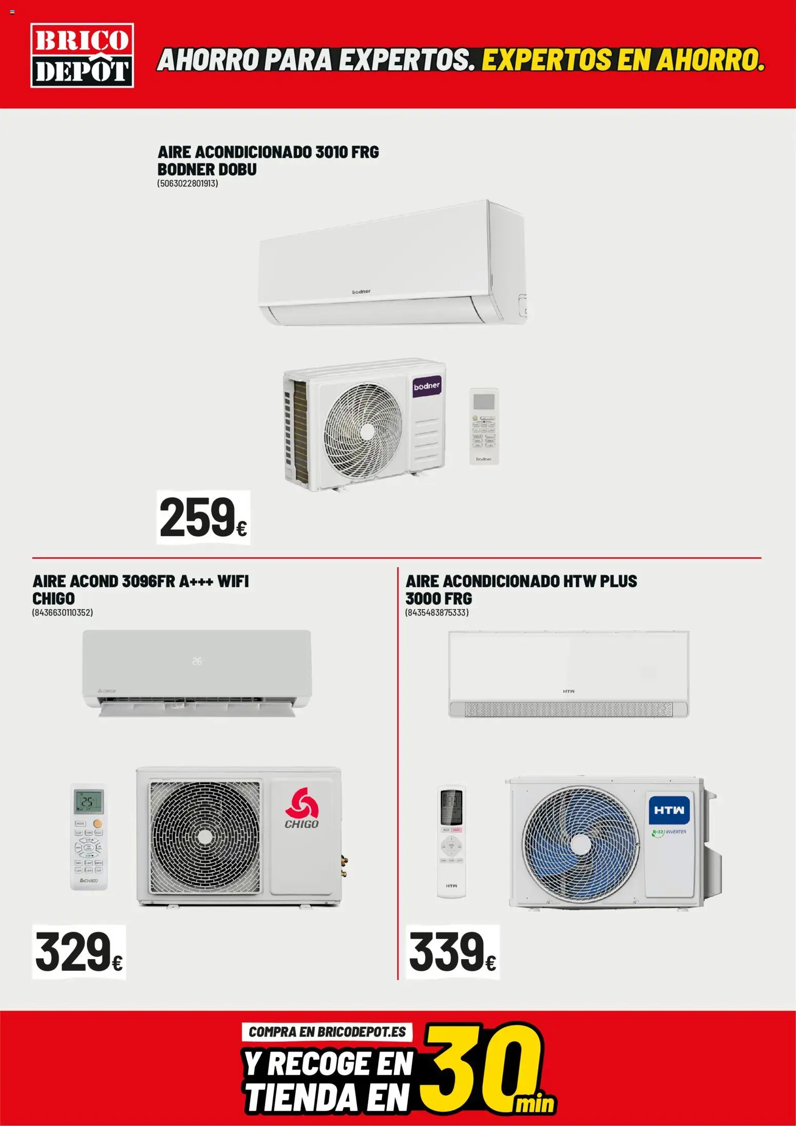 Brico Depôt folleto │ válido desde el 26/06/2026 | Página: 8 | Productos: Aire acondicionado