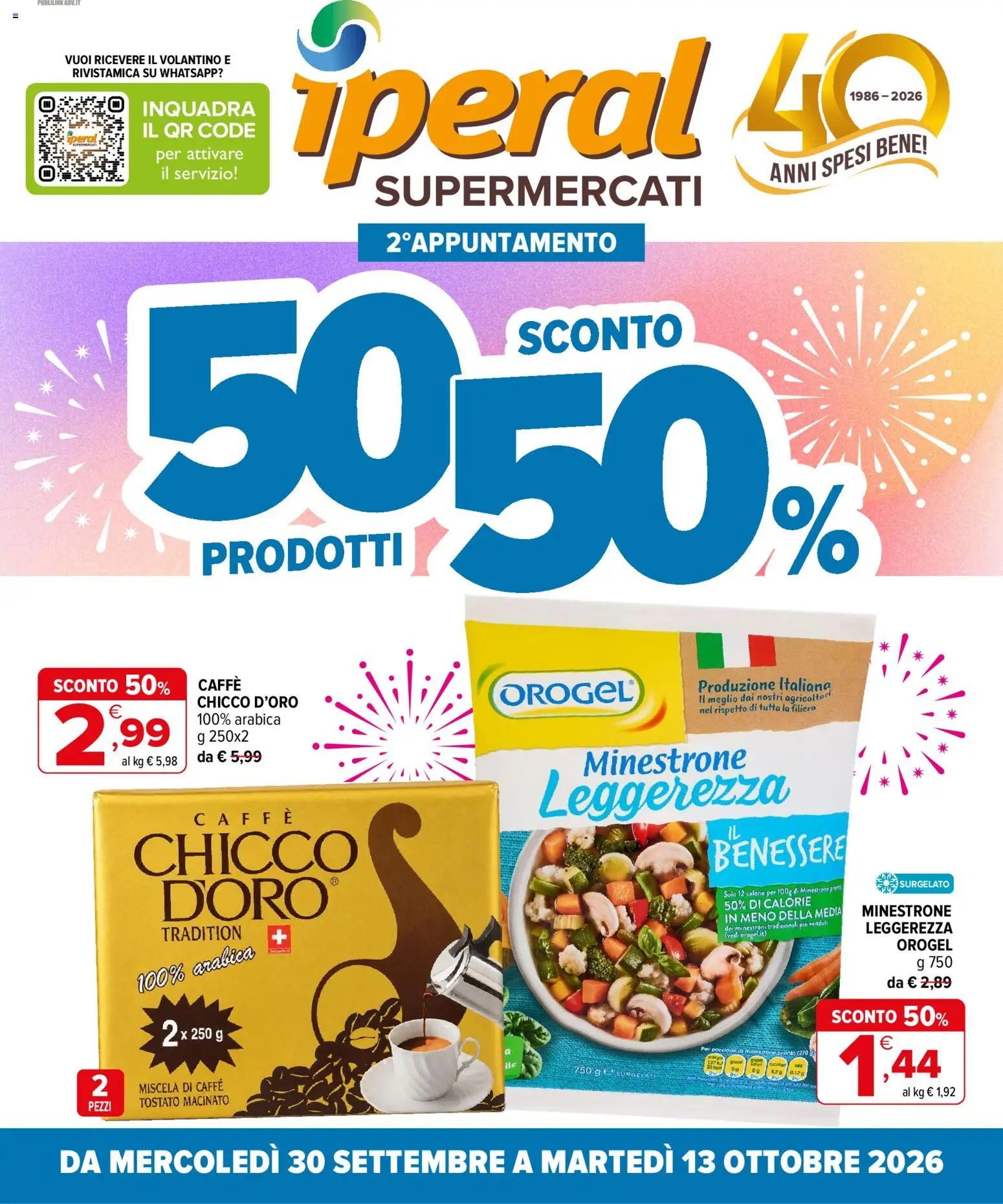 Volantino Iperal del 30/09/2026 | Pagina: 1