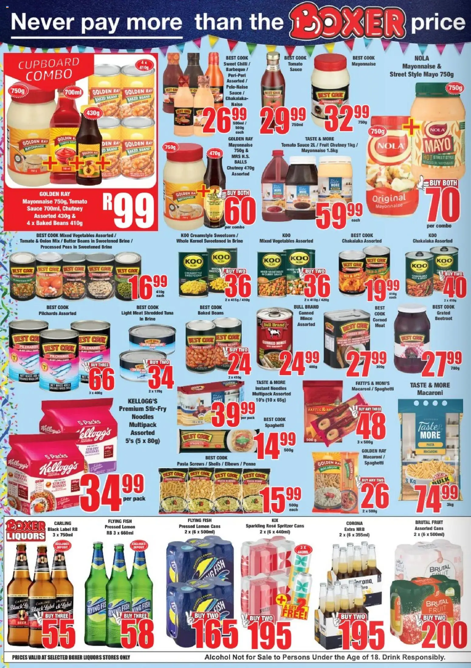 New Boxer catalogue – valid from 11/08/2026 | Page: 6 | Products: Tomato sauce, Vegetables, Lemon, Chilli
