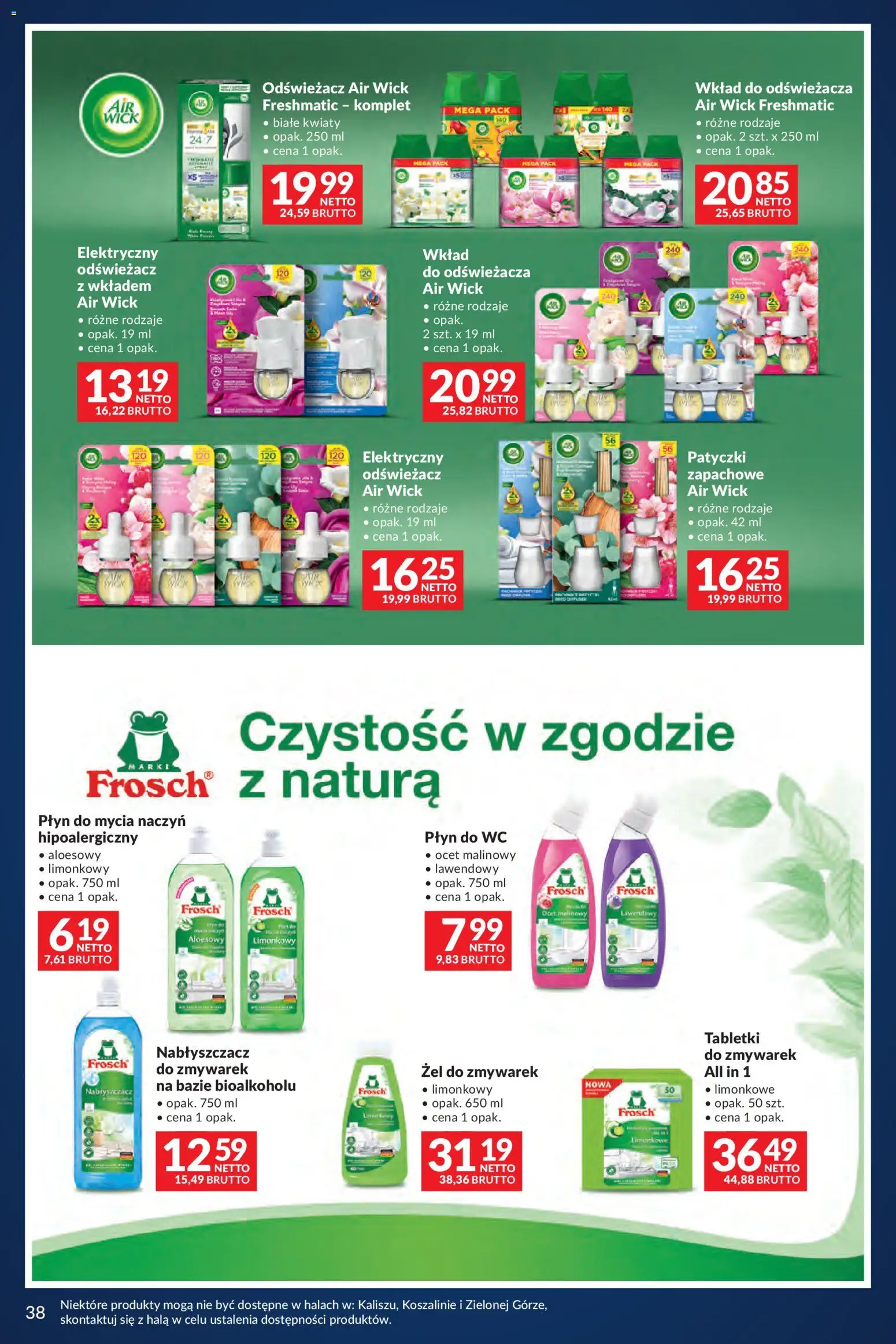 Makro gazetka - Lato pełne inspiracji od 04.08.2026 | Strona: 29 | Produkty: Odświeżacz, Ocet, Air wick wkład, Kwiaty