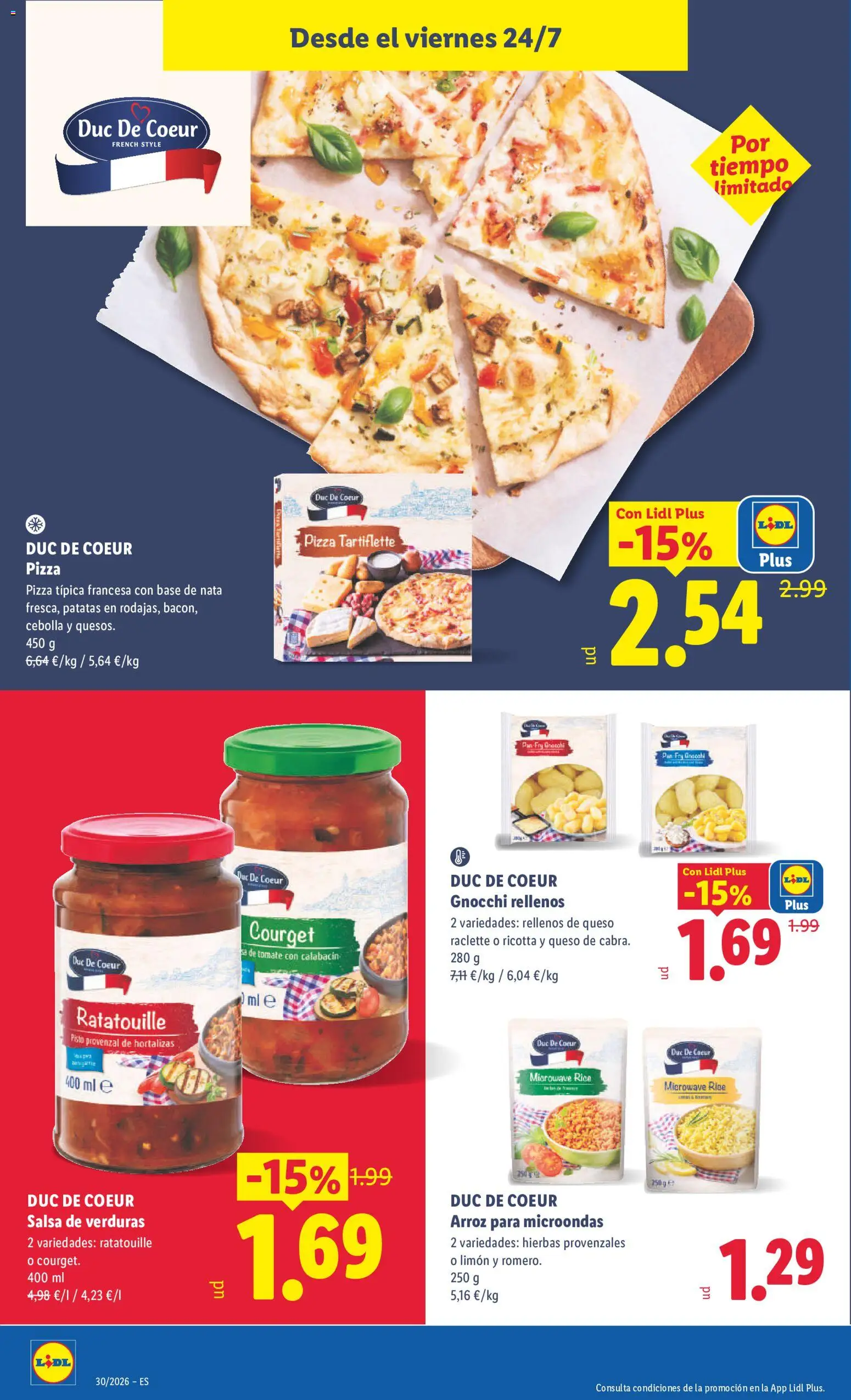 Lidl folleto │ válido desde el 20/07/2026 | Página: 36 | Productos: Verduras, Pan, Cebolla, Patatas