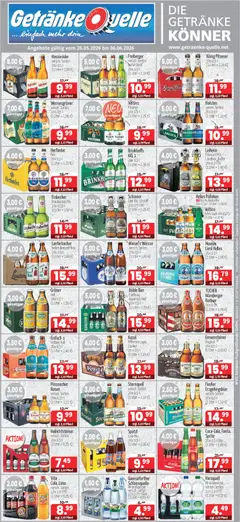 Getränke Quelle Prospekt ab 26.05.2026 gültig