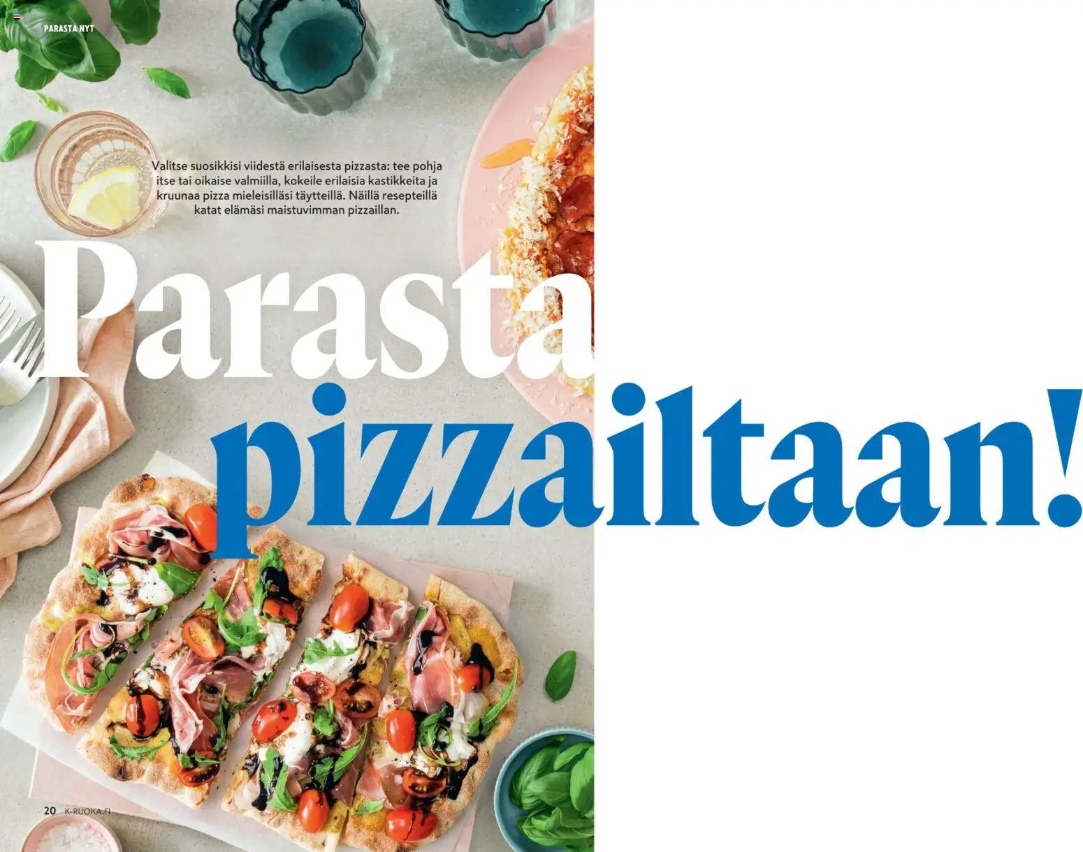 K-Market - K-Ruoka – voimassa 29/09/2026 alkaen | Sivu: 20 | Tuotteet: Pizza, Tee