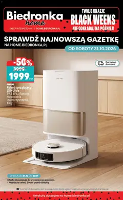 Pogląd oferty "Biedronka Black Friday" - ważna od 31.10.2026