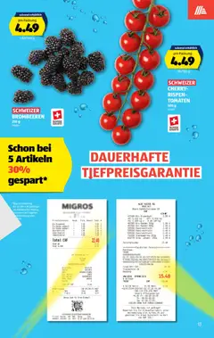 SCHWEIZER CHERRY-RISPEN-TOMATEN, 500 g ab 06.08.2026 gültig | Seite: 13 | Produkte: Tomaten, Blumenkohl